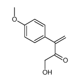 1-hydroxy-3-(4-methoxyphenyl)but-3-en-2-one结构式