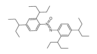 1,2-bis[2,4-di(pentan-3-yl)phenyl]diazene oxide Structure