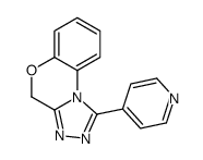 1-pyridin-4-yl-4H-[1,2,4]triazolo[3,4-c][1,4]benzoxazine Structure