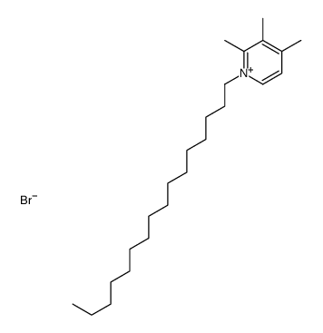 1-hexadecyl-2,3,4-trimethylpyridin-1-ium,bromide结构式