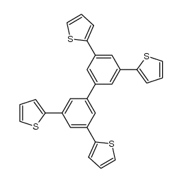 1,1',3,3'-tetra(2-thienyl)-5,5'-biphenyl Structure