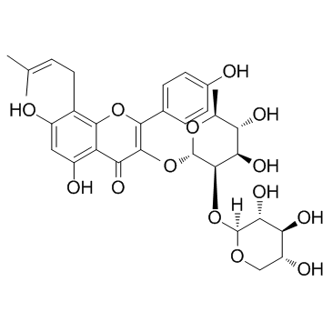 大花淫羊藿苷F结构式