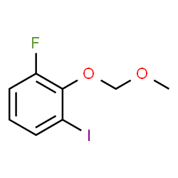 2-Fluoro-6-iodomethoxymethoxybenzene结构式