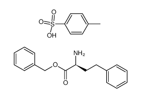 p-tolylsulfonic caid salt of L-homophenylalanine benzyl ester结构式