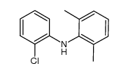 2-chloro-N-(2,6-dimethylphenyl)aniline结构式