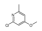 2-chloro-4-methoxy-6-methylpyridine Structure