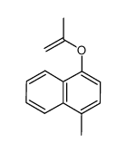 2-((4-methyl-1-naphthyl)oxy)propene Structure