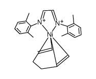 (2,6-Me2C6H3NCHCHNC6H3-2,6-Me2)Ni(η2-η2-C6H10) Structure