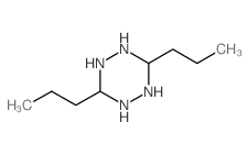 3,6-dipropyl-1,2,4,5-tetrazinane结构式