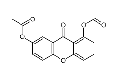 (8-acetyloxy-9-oxoxanthen-2-yl) acetate Structure