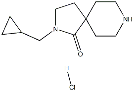 2-(Cyclopropylmethyl)-2,8-diazaspiro[4.5]decan-1-one hydrochloride picture