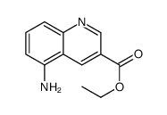 5-氨基喹啉-3-羧酸乙酯结构式