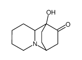 1,4-Ethano-2H-quinolizin-2-one, octahydro-1-hydroxy结构式