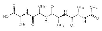 Ac-Ala-Ala-Ala-Ala-OH Structure