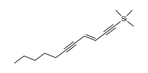 (3E)-1-(trimethylsilyl)-undec-3-en-1,5-diyne结构式