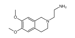 2-(6,7-dimethoxy-3,4-dihydroisoquinolin-2(1H)-yl)ethanamine structure