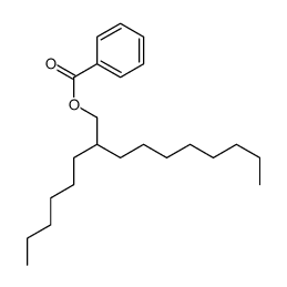 2-hexyldecyl benzoate Structure