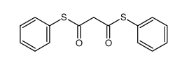 Dithiomalonsaeure-S,S'-diphenylester结构式