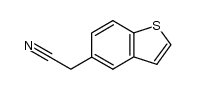 benzo[b]thiophen-5-yl-acetonitrile结构式