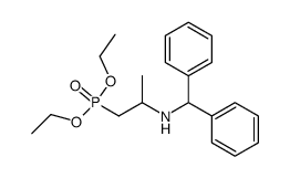 diethyl (2-(benzhydrylamino)propyl)phosphonate Structure