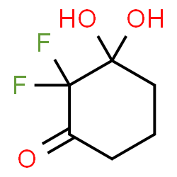 Cyclohexanone,2,2-difluoro-3,3-dihydroxy- picture