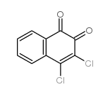 3,4-DICHLORO-[1,2]NAPHTHOQUINONE Structure