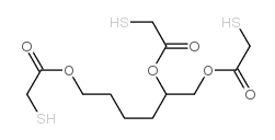 1,2,6-hexanetriyl tris(mercaptoacetate) Structure