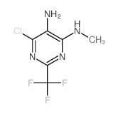 6-chloro-N-methyl-2-(trifluoromethyl)pyrimidine-4,5-diamine picture