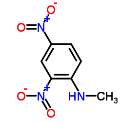 2,4-Dinitro-N-methylaniline Structure