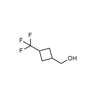 (3-(三氟甲基)环丁基)甲醇结构式