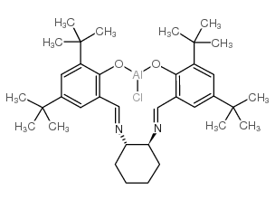 (1s,2s)-(+)-[1,2-cyclohexanediamino-n n'-bis(3,5-di-t-butylsalicylidene)]aluminum (iii) chloride Structure