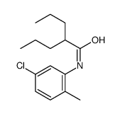 N-(5-chloro-2-methylphenyl)-2-propylpentanamide Structure