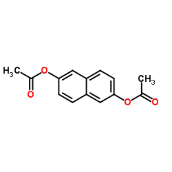 2,6-Naphthalenediyl diacetate structure