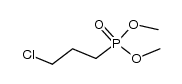 dimethyl (3-chloropropyl)phosphonate Structure