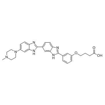 Hoechst 33258 analog Structure