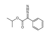 propan-2-yl 2-diazo-2-phenylacetate结构式