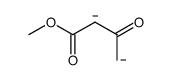 dianion of methyl acetoacetate结构式