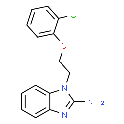 1-[2-(2-CHLORO-PHENOXY)-ETHYL]-1H-BENZOIMIDAZOL-2-YLAMINE图片