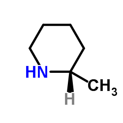 (2R)-2-Methylpiperidine Structure