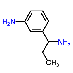 3-(1-Aminopropyl)aniline结构式