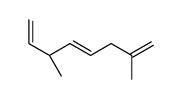 (6R,4Z)-2,6-Dimethyl-1,4,7-octatriene Structure