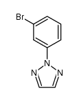 2-(3-bromophenyl)-2H-1,2,3-triazole结构式