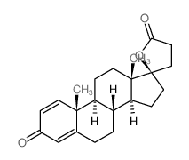 (8R,9S,10R,13S,14S,17R)-10,13-dimethylspiro[7,8,9,11,12,14,15,16-octahydro-6H-cyclopenta[a]phenanthrene-17,5'-oxolane]-2',3-dione结构式