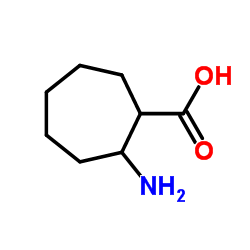 2-Aminocycloheptanecarboxylic acid structure