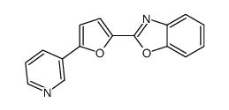 2-(5-pyridin-3-ylfuran-2-yl)-1,3-benzoxazole Structure