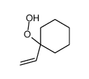 1-ethenyl-1-hydroperoxycyclohexane结构式