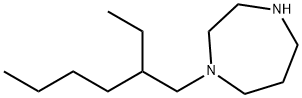 1-(2-乙基己基)-1,4-二氮杂环庚结构式