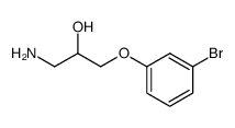 1-AMINO-3-(3-BROMOPHENOXY)PROPAN-2-OL picture