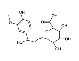 (2S,3S,4S,5R,6R)-3,4,5-trihydroxy-6-[2-hydroxy-2-(4-hydroxy-3-methoxy-phenyl)ethoxy]oxane-2-carboxylic acid picture