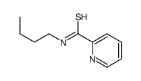 N-butylpyridine-2-carbothioamide结构式